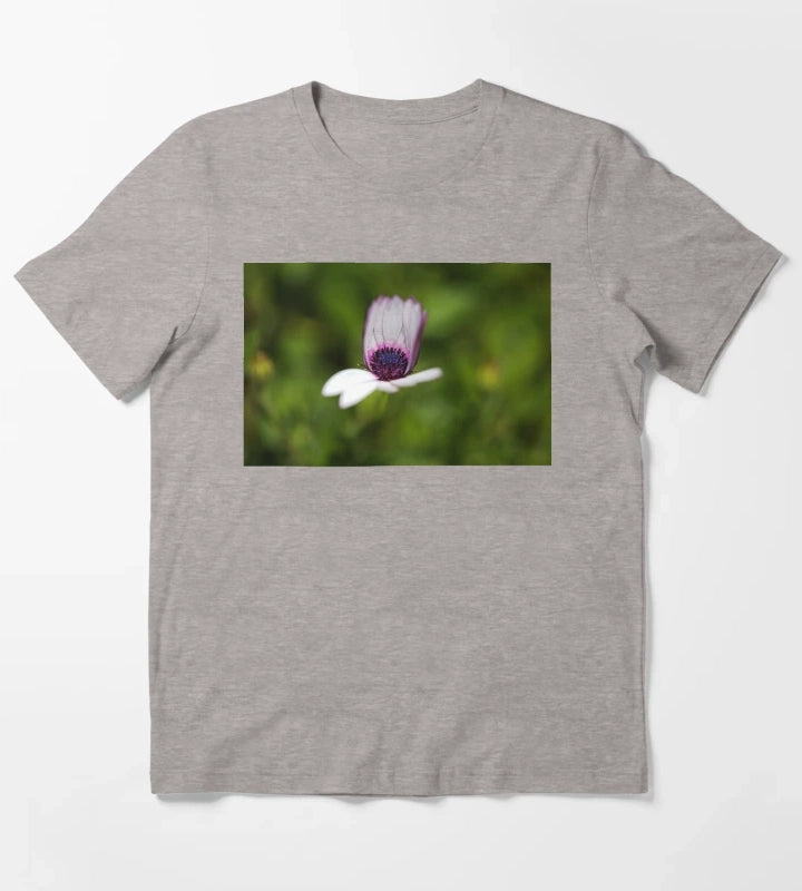 Daisy Cape Unfolding Still T-Shirt Heather Grey