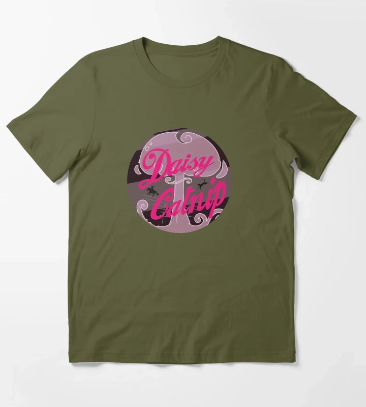 Daisy Catnip Tsar Dark T-Shirt Olive Green