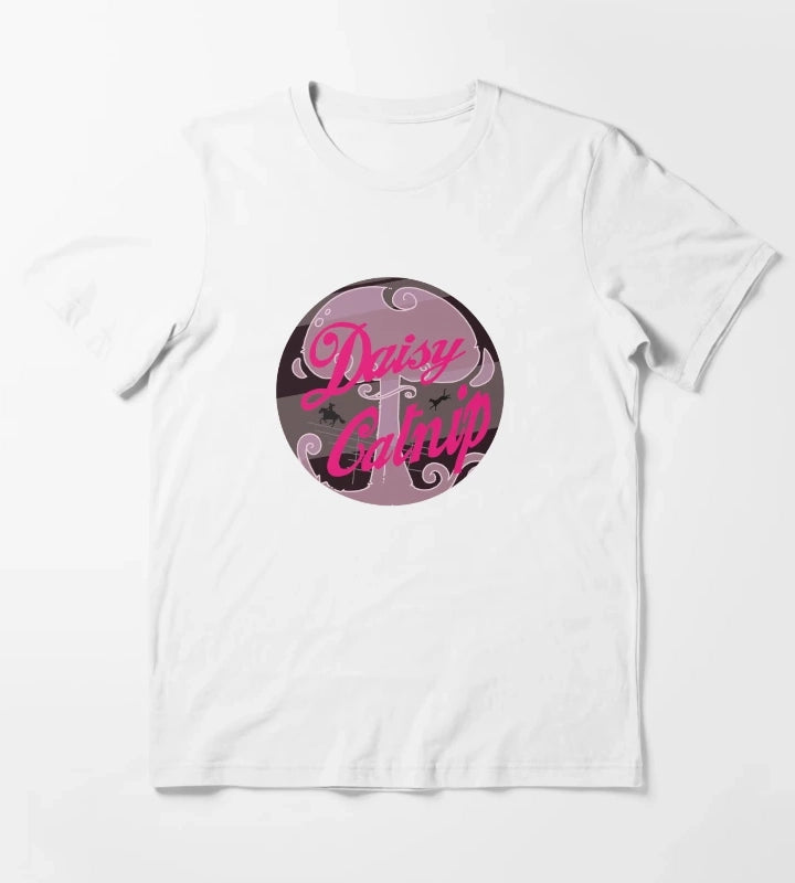 Daisy Catnip Tsar Dark T-Shirt White