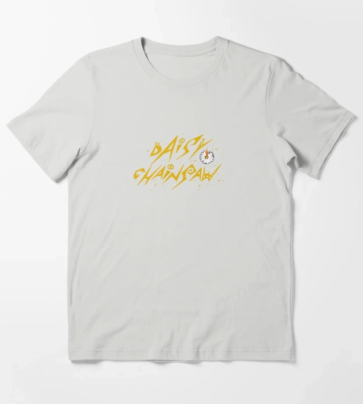 Daisy Chainsaw T-Shirt Light Grey