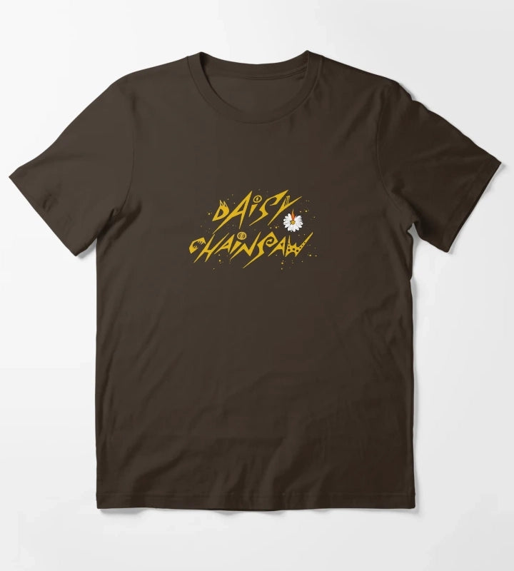 Daisy Chainsaw T-Shirt Brown
