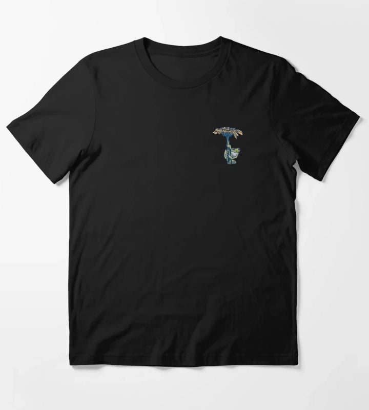 Daisy Climber Solo Whimsical Frog Illustration T-Shirt