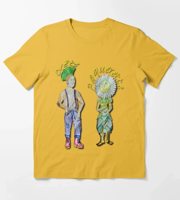 Daisy Crest T-Shirt Yellow