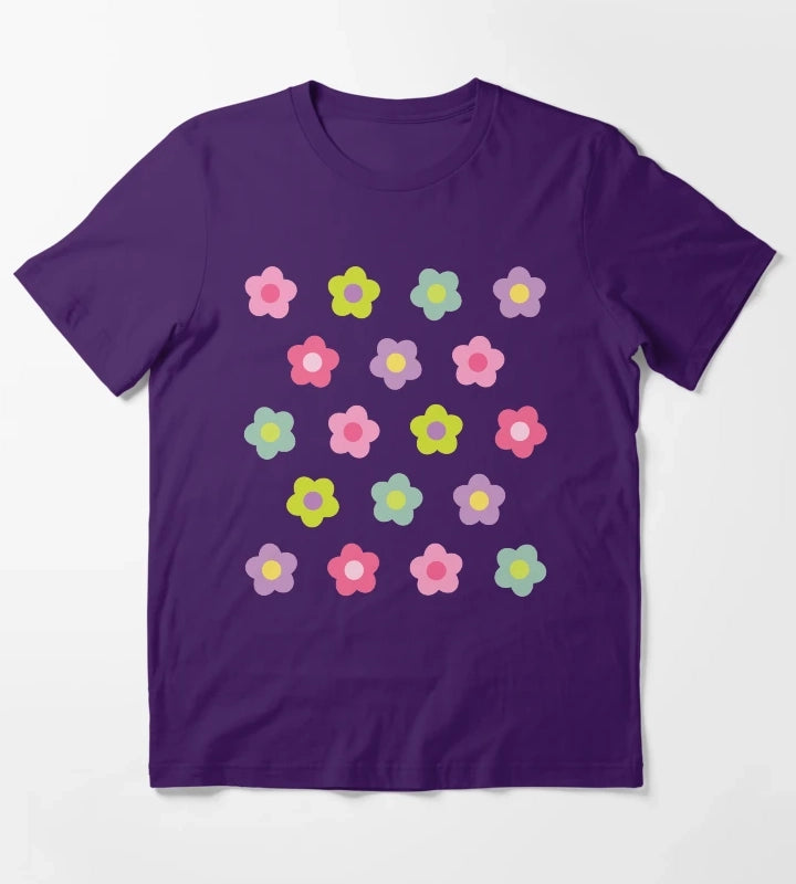 Daisy Daisy Pink T-Shirt Purple