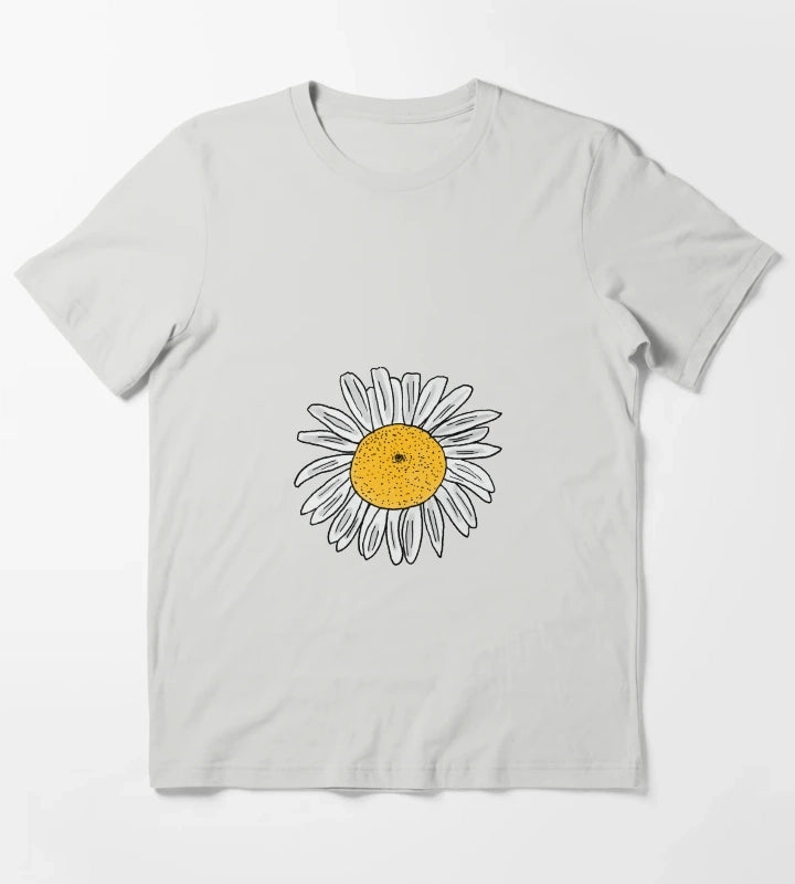 Daisy Daisy wildflower power T-Shirt Light Grey