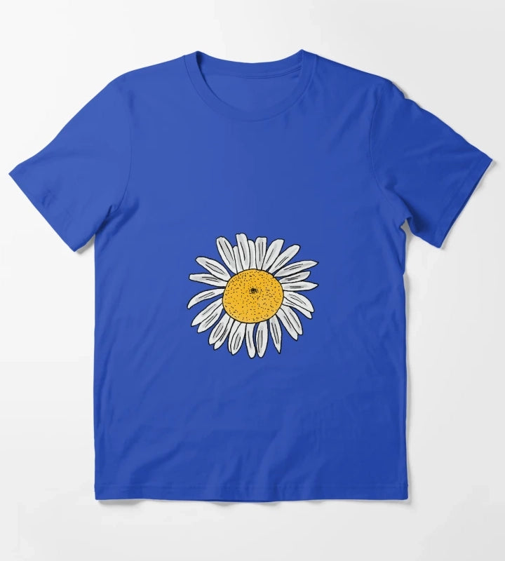 Daisy Daisy wildflower power T-Shirt Blue