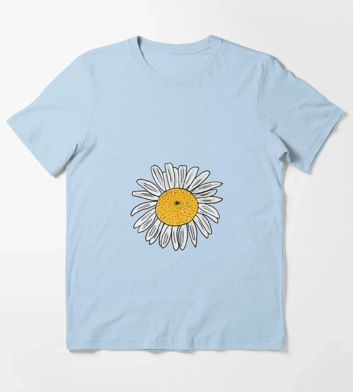 Daisy Daisy wildflower power T-Shirt Sky Blue