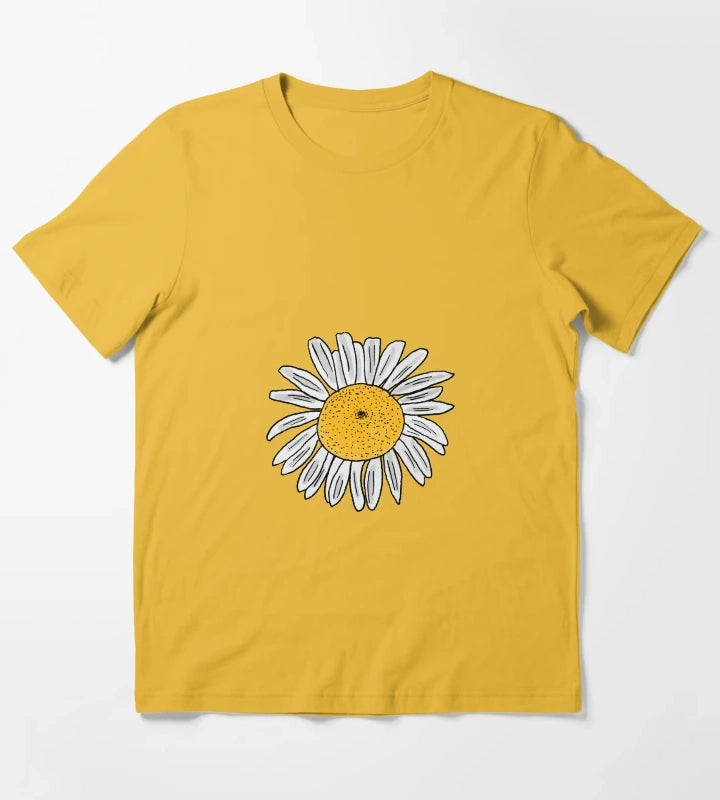 Daisy Daisy wildflower power T-Shirt Yellow