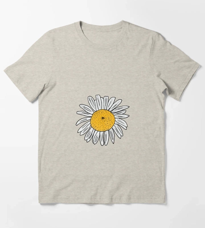 Daisy Daisy wildflower power T-Shirt Cream