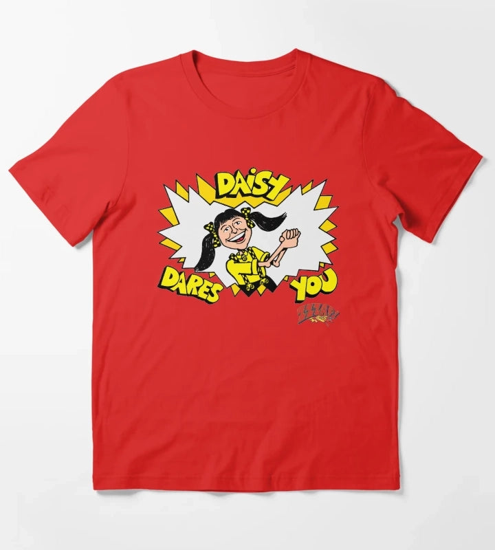 Daisy Dares You Zzzap CITV T-Shirt Red