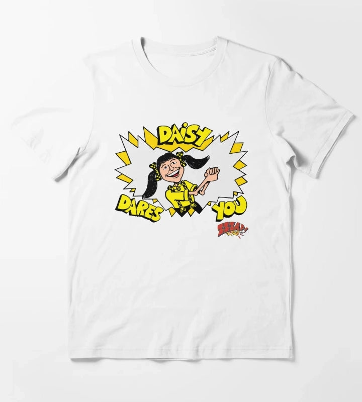 Daisy Dares You Zzzap CITV T-Shirt White