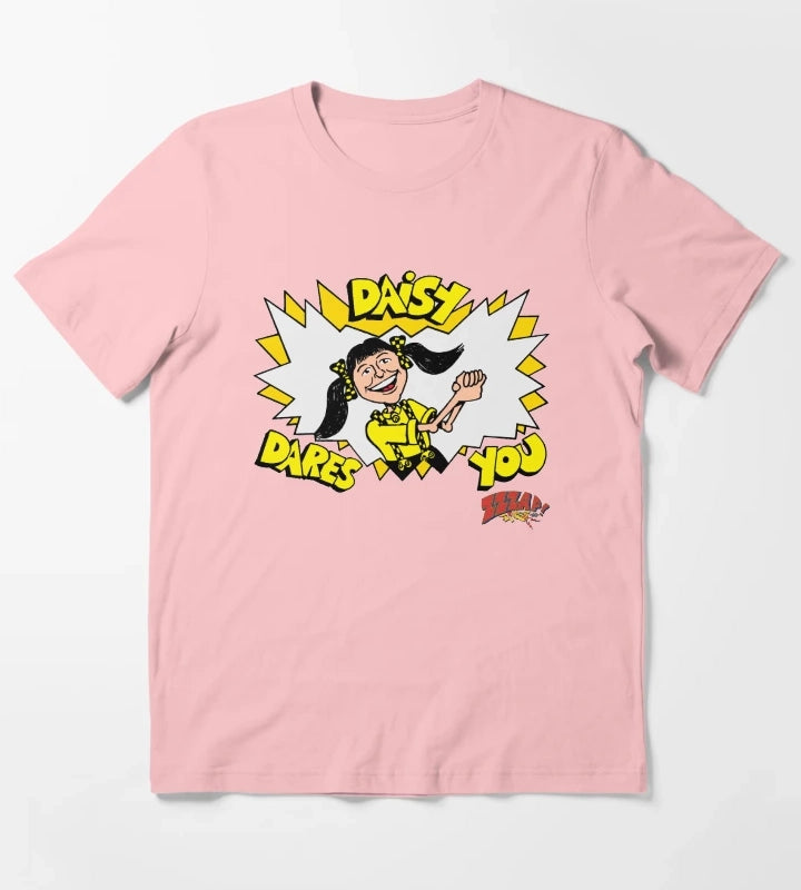 Daisy Dares You Zzzap CITV T-Shirt Dark Grey