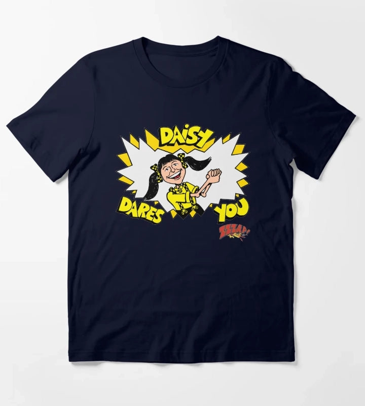 Daisy Dares You Zzzap CITV T-Shirt Navy