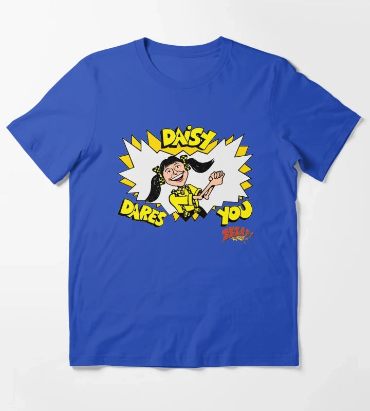 Daisy Dares You Zzzap CITV T-Shirt Blue