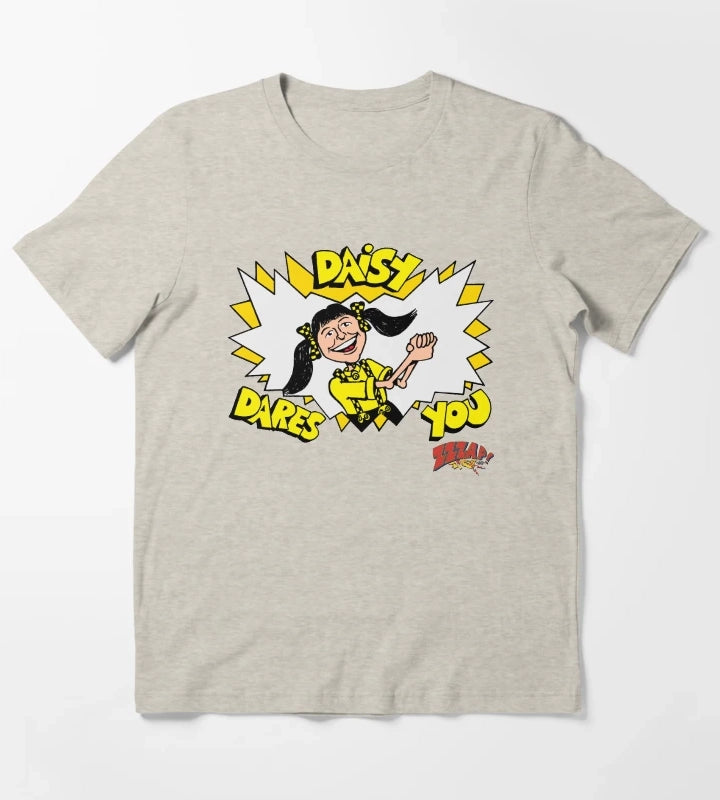 Daisy Dares You Zzzap CITV T-Shirt Cream