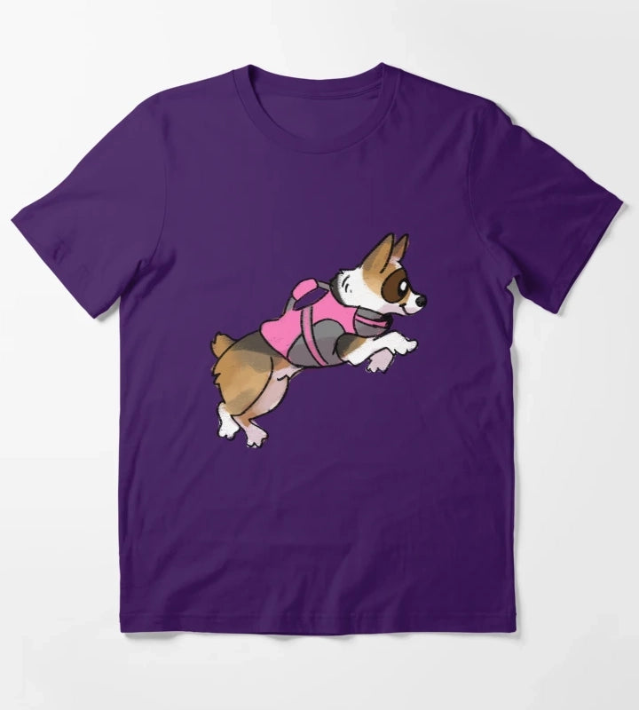 Daisy Diving T-Shirt Purple
