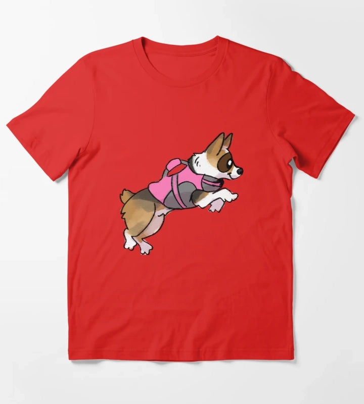 Daisy Diving T-Shirt Red