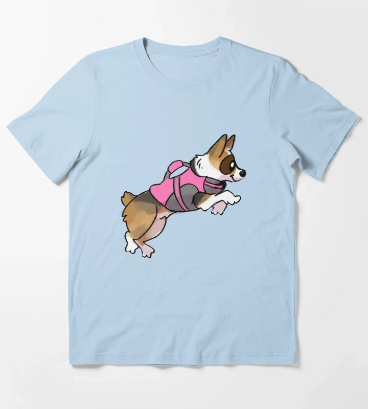 Daisy Diving T-Shirt Sky Blue