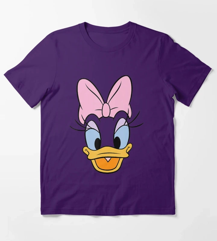 Daisy Duck Big Face T-Shirt Purple