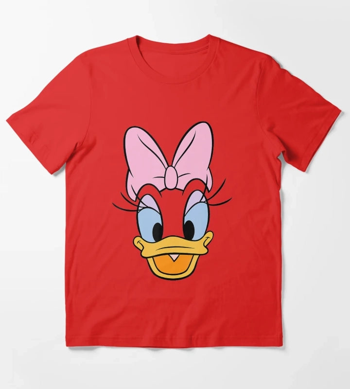 Daisy Duck Big Face T-Shirt Red