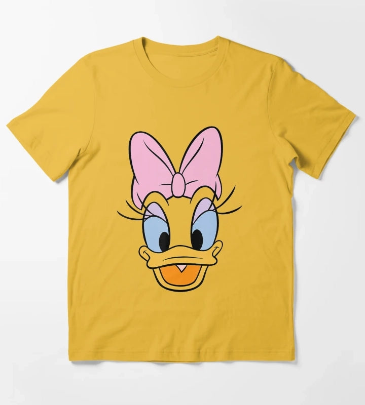 Daisy Duck Big Face T-Shirt Yellow