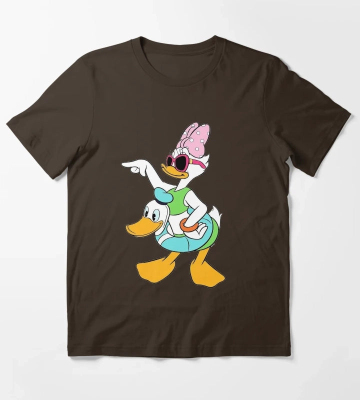 Daisy Duck Summer T-Shirt Brown