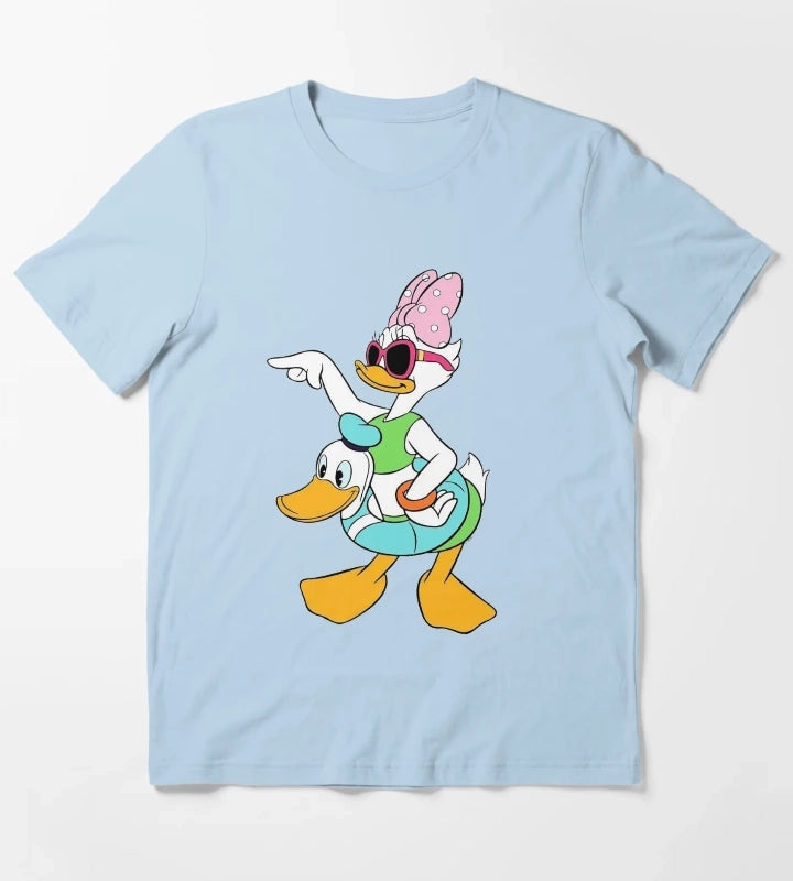 Daisy Duck Summer T-Shirt Sky Blue