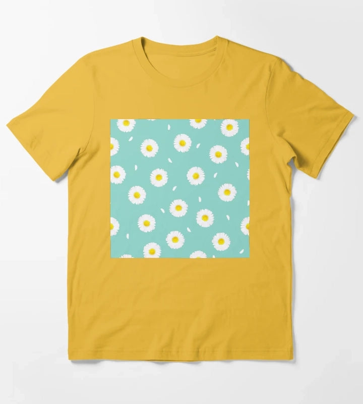 Daisy Floral Arrangement T-Shirt Yellow