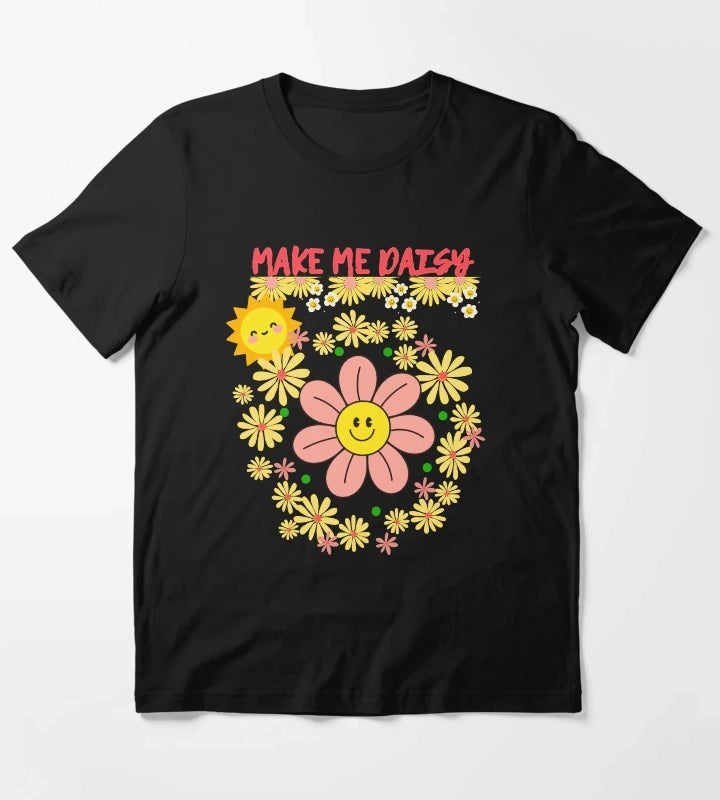 Daisy Flower Power Fun Sunshine Smiles T-Shirt