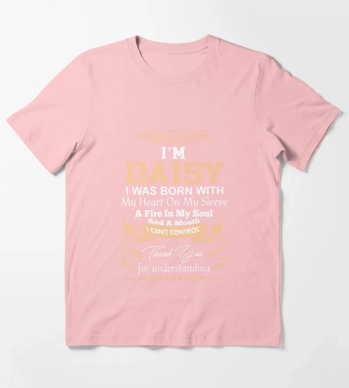Daisy Girl Name Definition T-Shirt Dark Grey