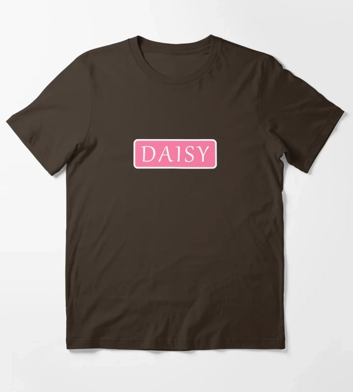 Daisy Girls Name T-Shirt Brown