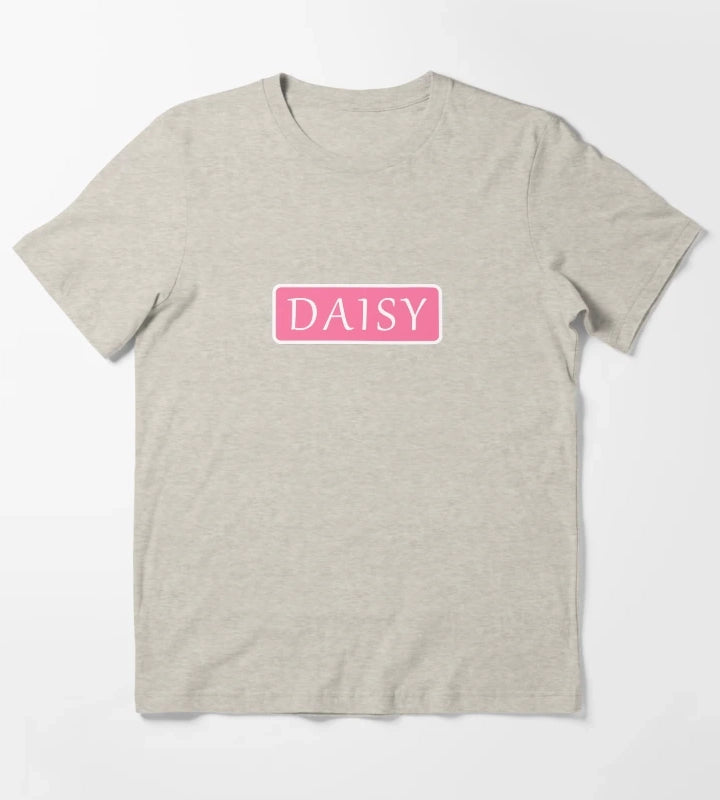 Daisy Girls Name T-Shirt Cream