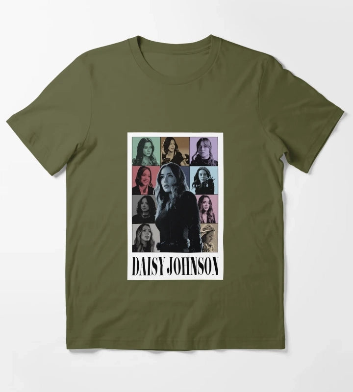 Daisy Johnson Eras T-Shirt Olive Green