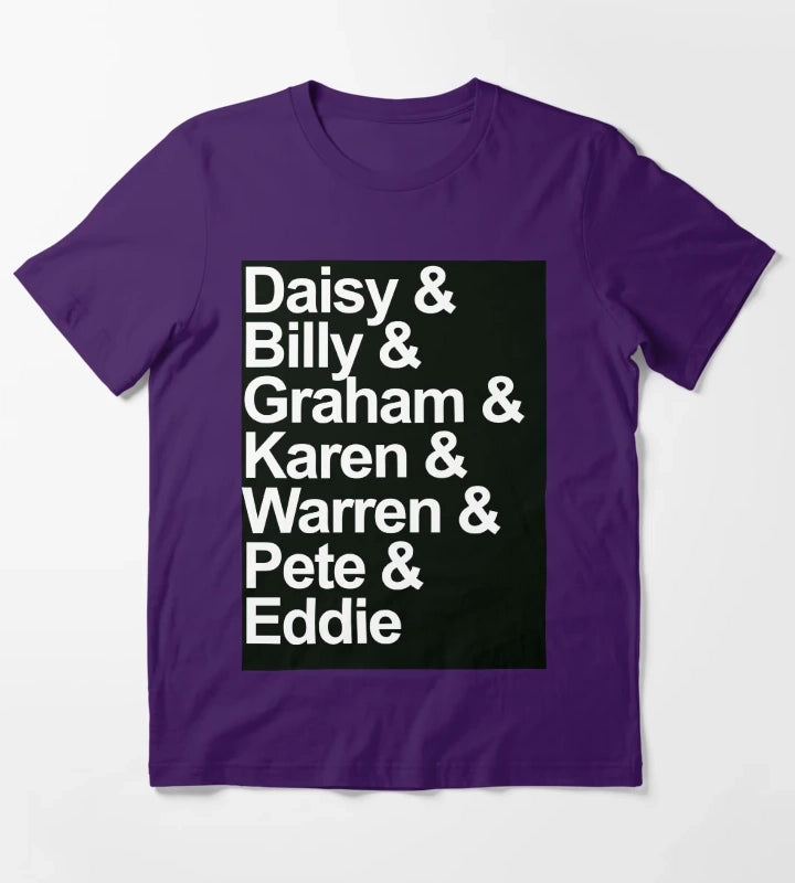 Daisy Jones and The Six T-Shirt Purple