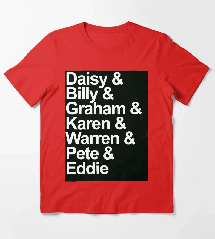 Daisy Jones and The Six T-Shirt Red