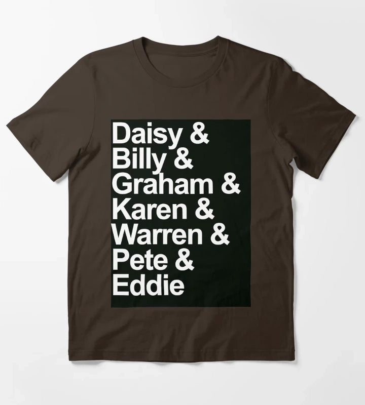 Daisy Jones and The Six T-Shirt Brown