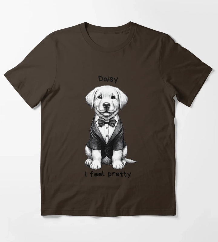Daisy Labrador Retriever T-Shirt Brown