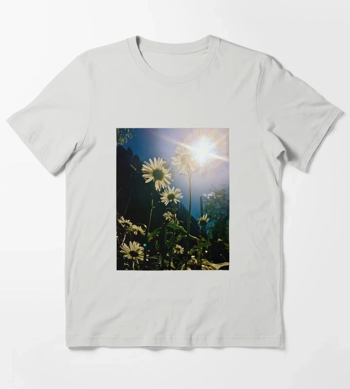 Daisy Lights T-Shirt Light Grey