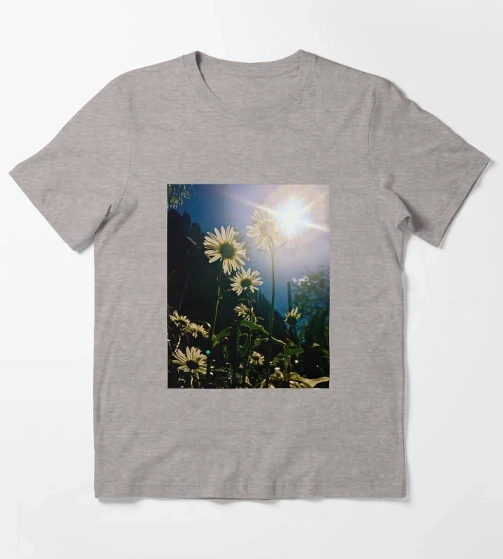 Daisy Lights T-Shirt Heather Grey