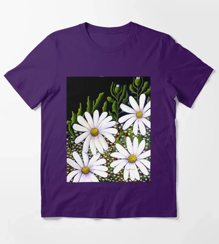 Daisy Patch T-Shirt Purple