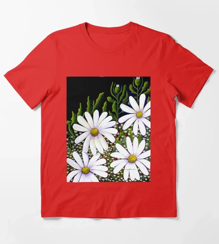 Daisy Patch T-Shirt Red
