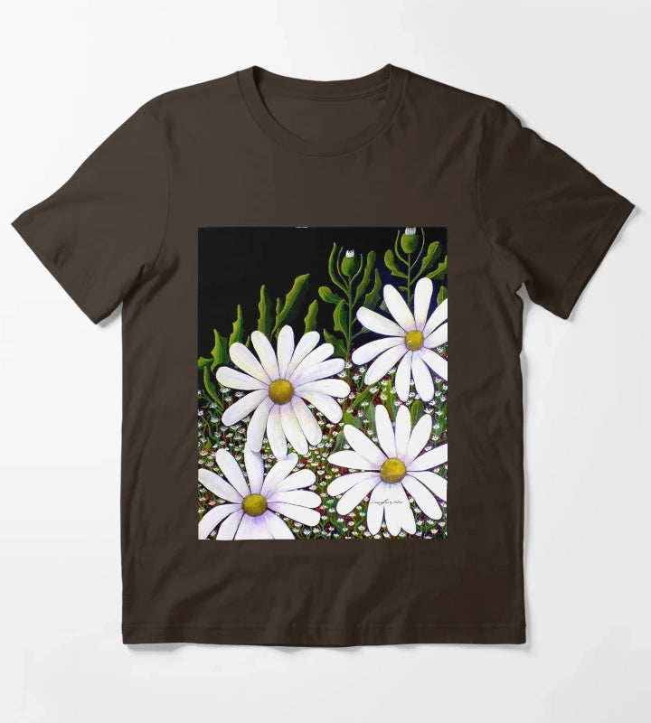 Daisy Patch T-Shirt Brown