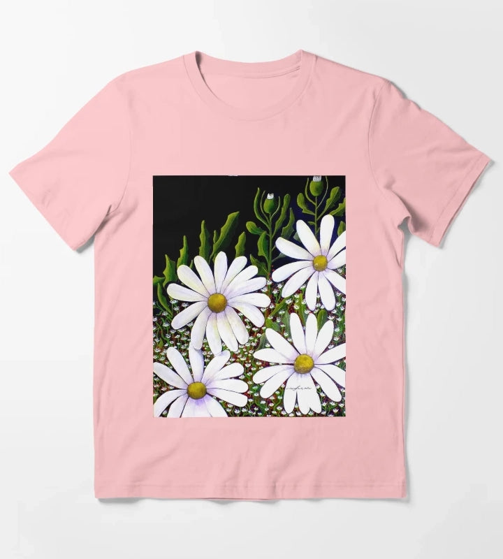 Daisy Patch T-Shirt Dark Grey