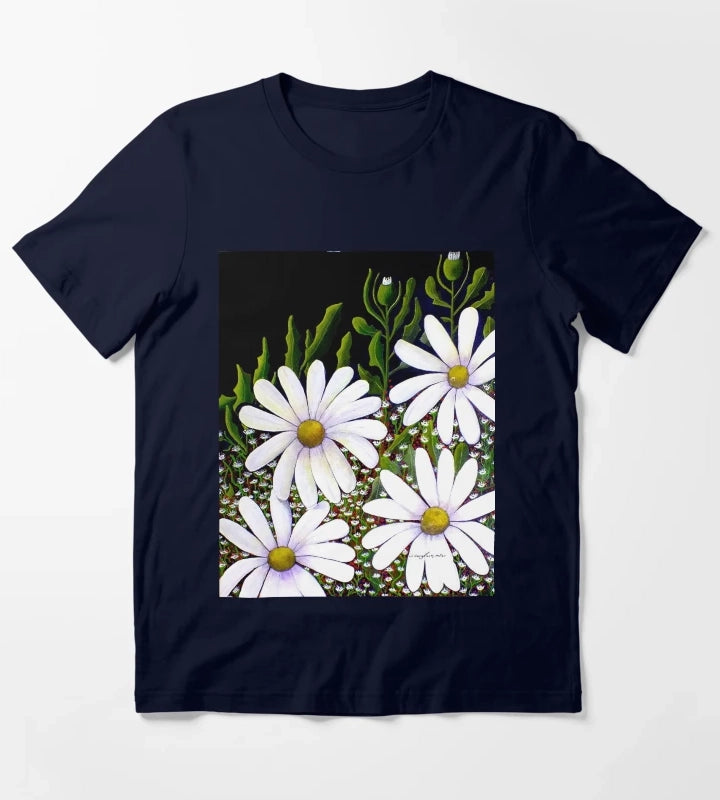 Daisy Patch T-Shirt Navy