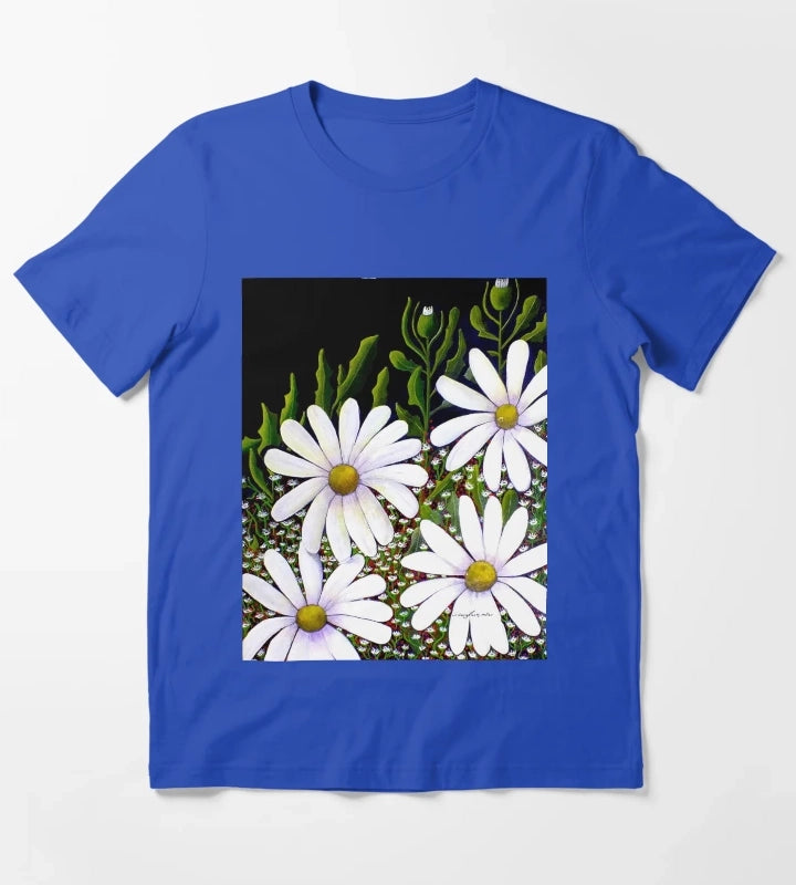 Daisy Patch T-Shirt Blue