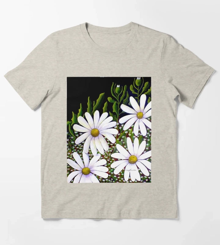 Daisy Patch T-Shirt Cream