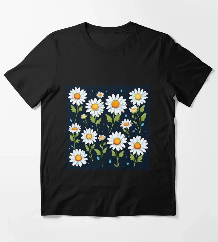 Daisy Pattern T-Shirt