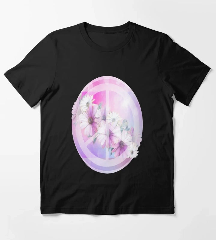 Daisy Peace Sign Flower Lover T-Shirt
