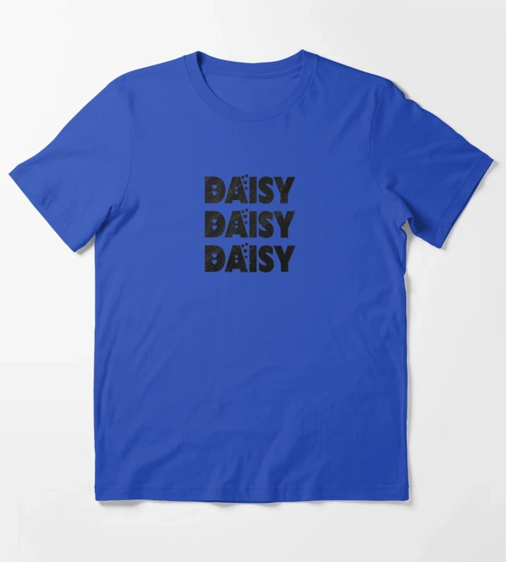 Daisy Personalized Custom Girl Name T-Shirt Blue