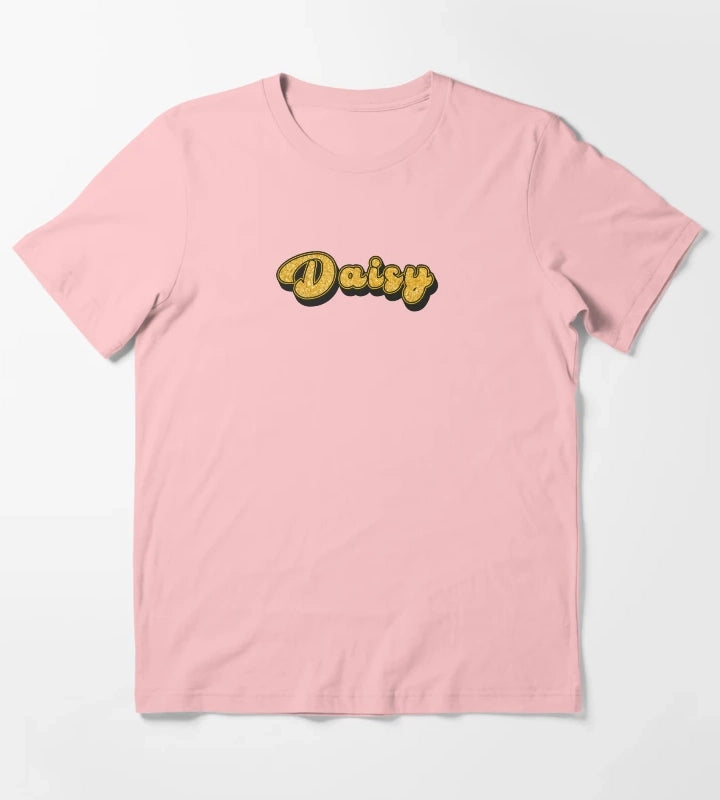 Daisy Personalized Funny Custom Name Cool Design for Women and Girls T-Shirt Dark Grey